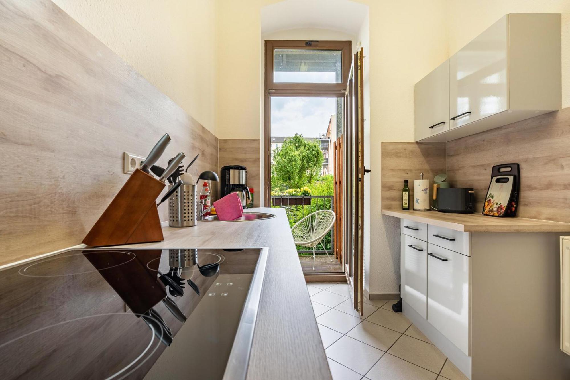 Zentrumsnahe Wohnung In Chemnitz Extérieur photo