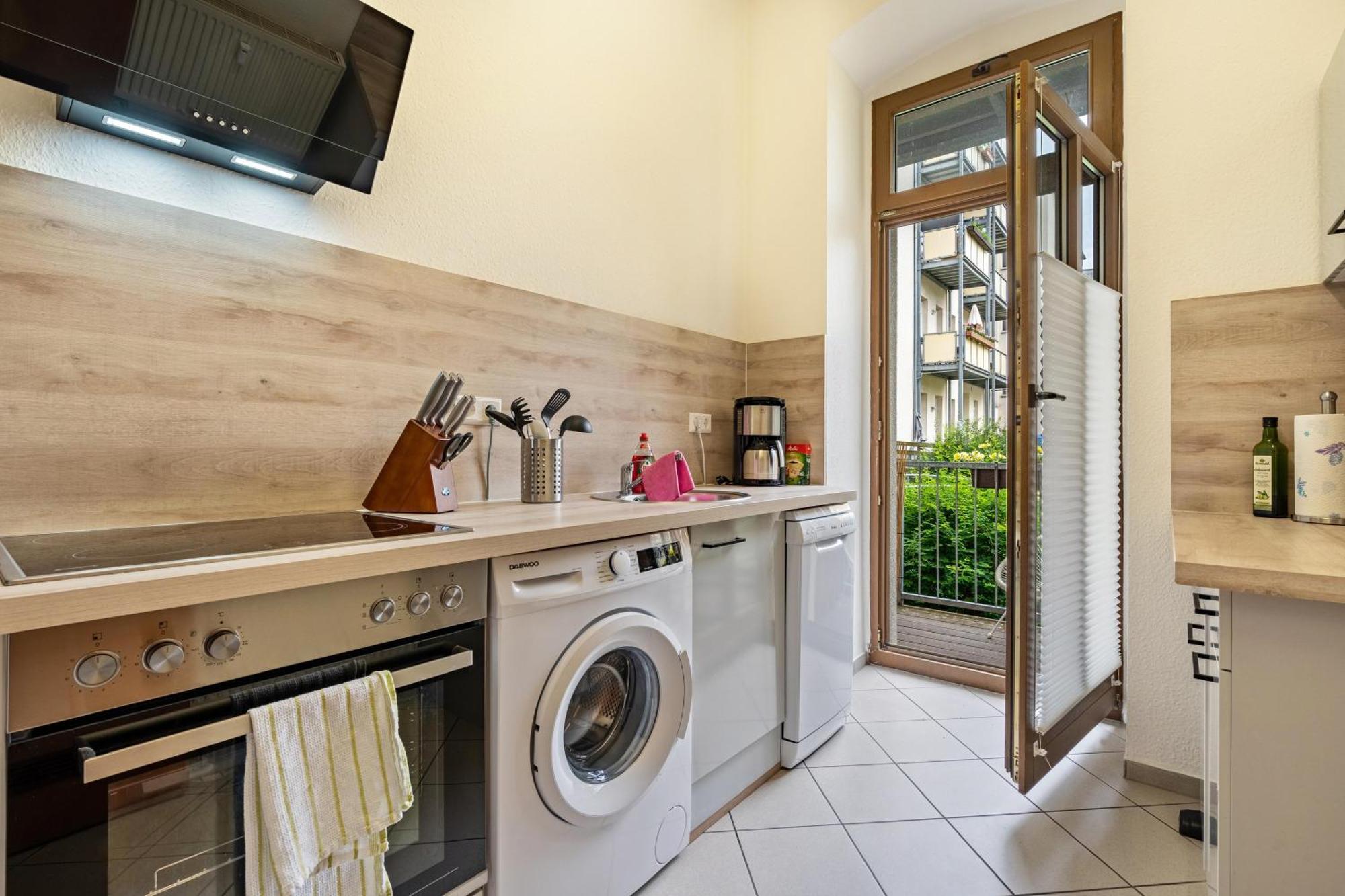 Zentrumsnahe Wohnung In Chemnitz Extérieur photo