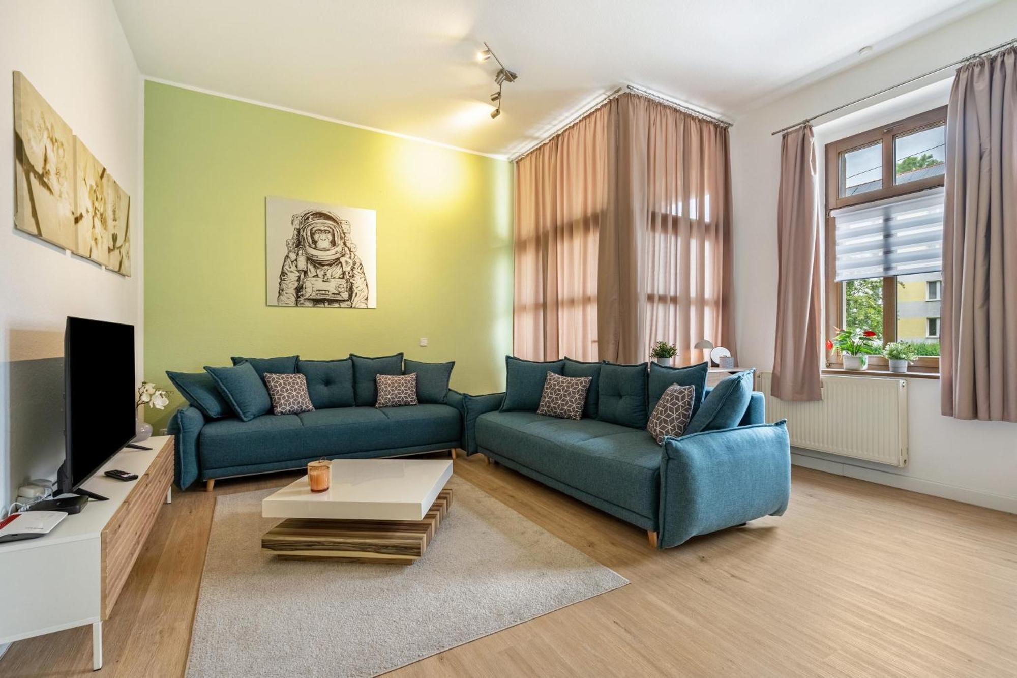 Zentrumsnahe Wohnung In Chemnitz Extérieur photo